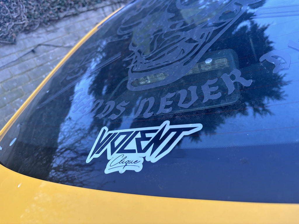 Violent clique holographic sticker image 1