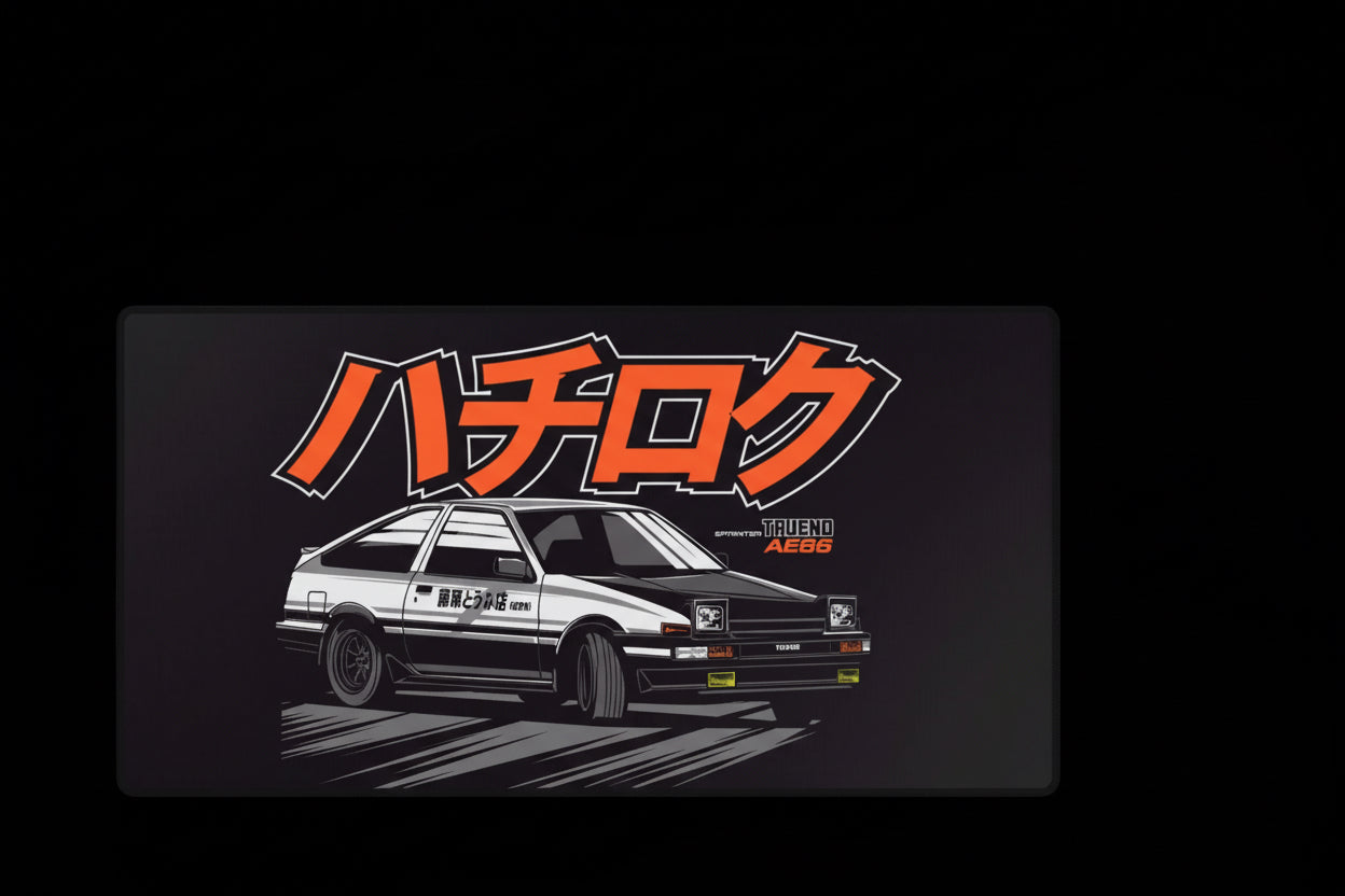 Toyota AE86 large Gaming Mouse Mat