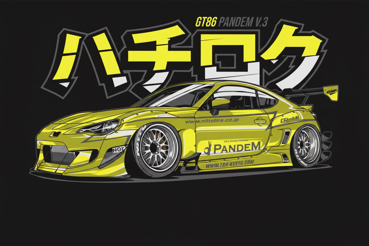 GT86 Pandem V.3 Large Gaming Desk Mat