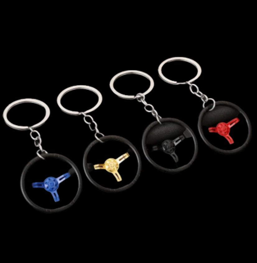 Steering wheel keychain - Boosted Bunny