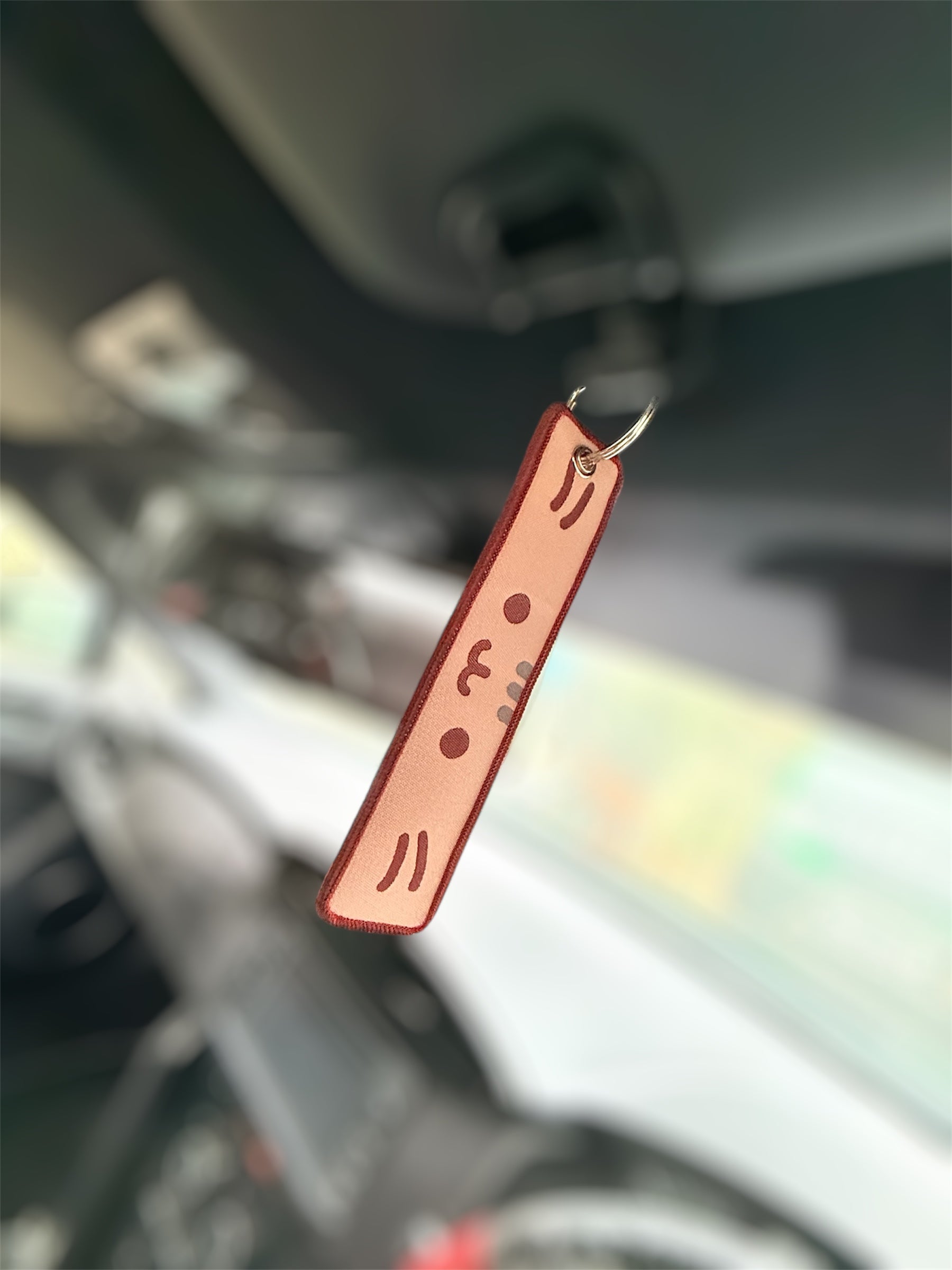 Cute Cat Embroidered Jet Tag