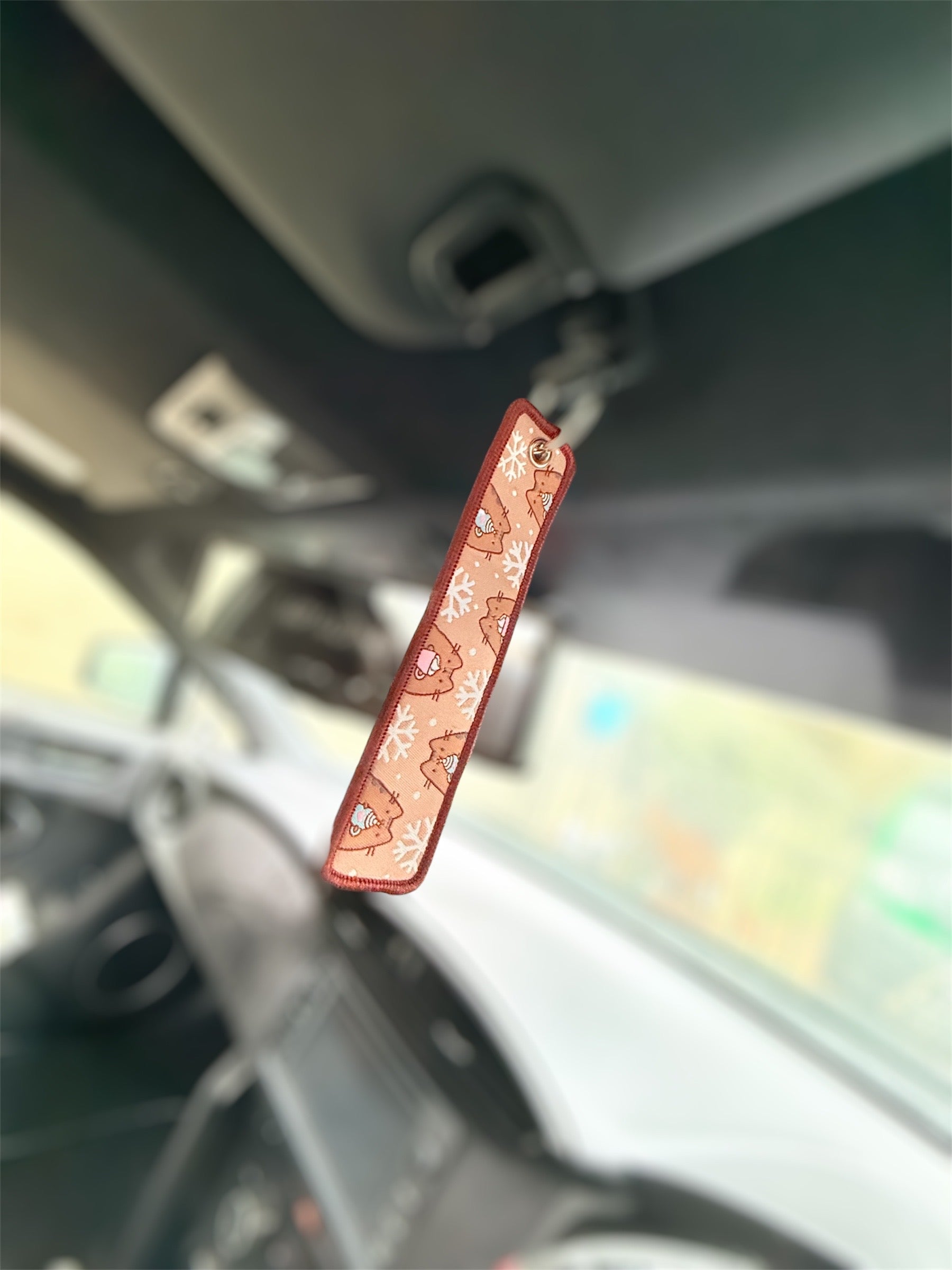 Cute Cat Embroidered Jet Tag