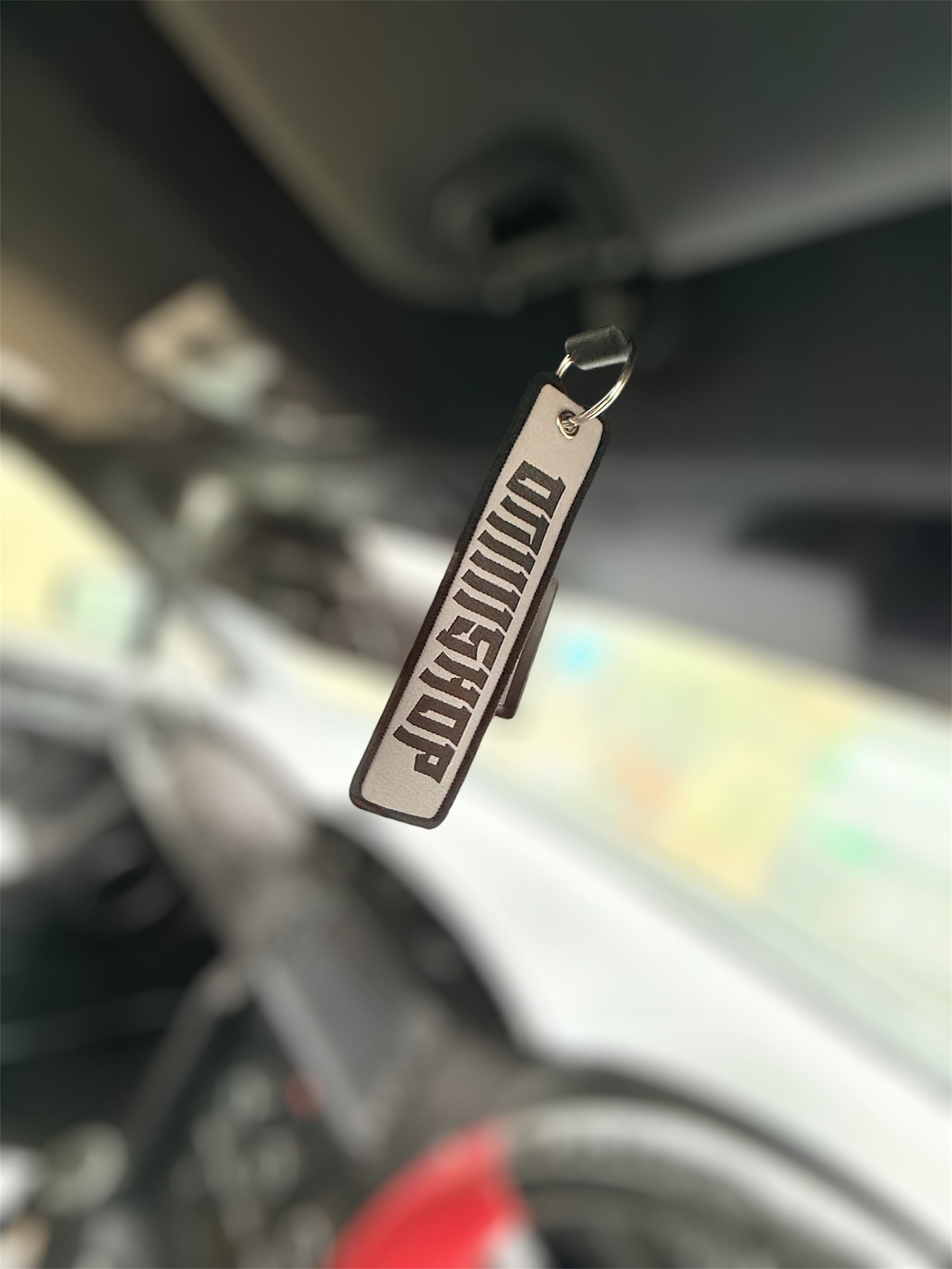 Anime Eyes Embroidered Jet Tag