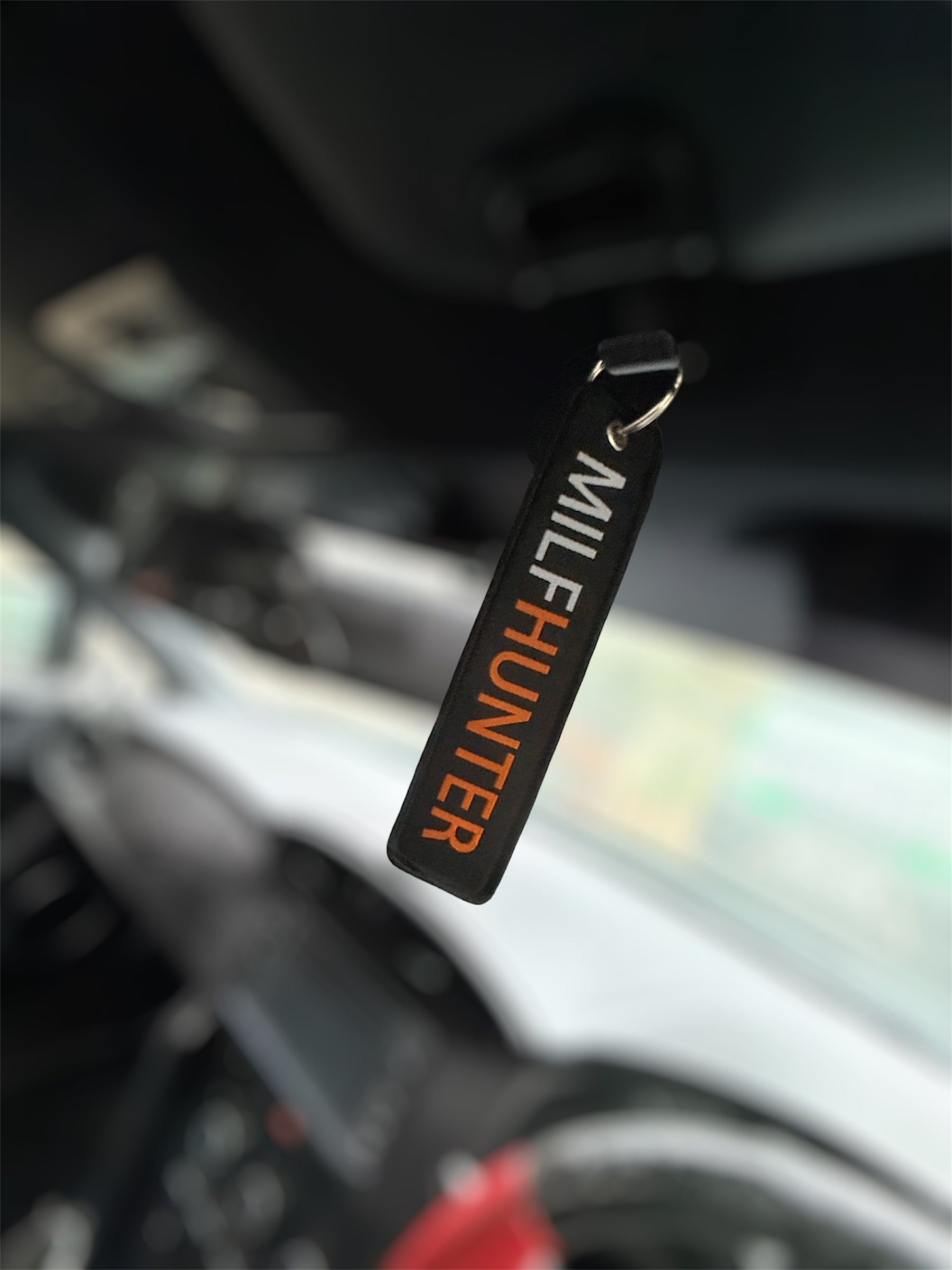 MILF Hunter Embroidered Jet Tag