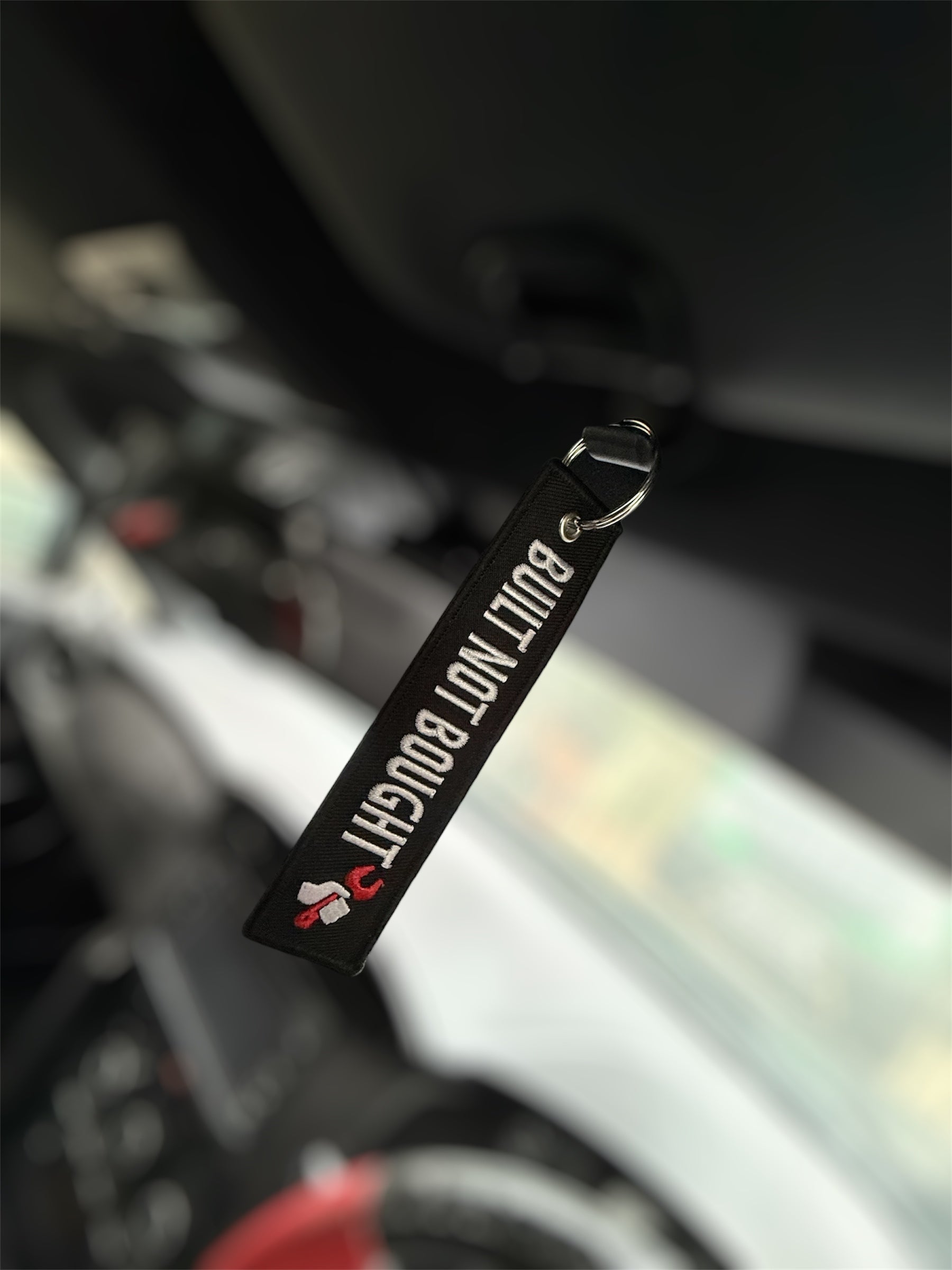 Built Not Bought Embroidered Jet Tag